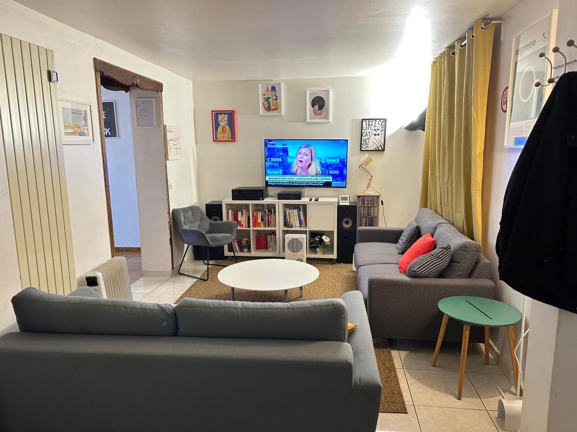 Aubervilliers Maison De Ville Pres Metro 7 By Immo Kit Bnb Exterior photo